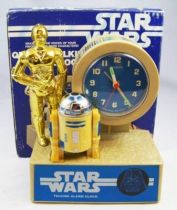 Star Wars - Bradley Time 1984 - Quartz Talking Alarm Clock (C-3PO & R2-D2)