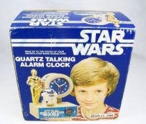 Star Wars - Bradley Time 1984 - Quartz Talking Alarm Clock (C-3PO & R2-D2)