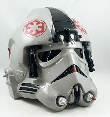 Star Wars - Cyber Craft - R�plique Casque Imperial Pilot AT-AT \ Classic Version Grise\  (Cosplay)