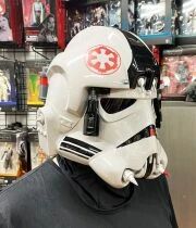 Star Wars - Cyber Craft - R&eacute;plique Casque Imperial Pilot AT-AT \ Classic Version Grise\  (Cosplay)