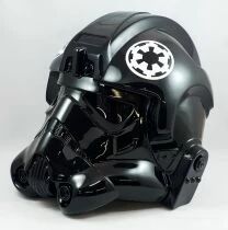 Star Wars - Cyber Craft - TIE Fighter Imperial Pilot\'s Helmet Replica (Cosplay)