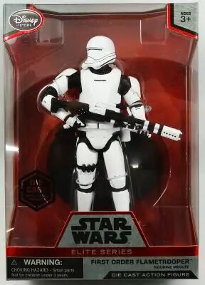 Star Wars - Disney Store - Figurine Die-Cast M�tal 17cm - First Order Flametrooper