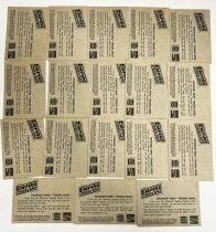 Star Wars / ESB 1980 - Burger King / Coca Cola Promotional Trading Cards (set de 32 cards)