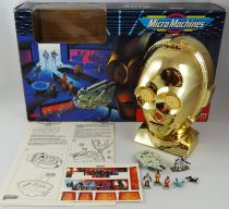 Star Wars - Galoob Micro Machines - C-3PO / Mos Eisley Cantina Transforming Playset
