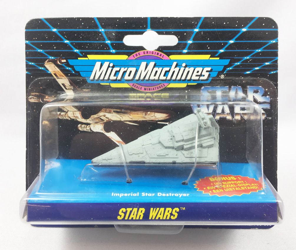 Star Wars Galoob Micro Machines Imperial Star Destroyer 1995 read first 