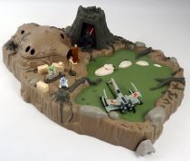 Star Wars - Galoob Micro Machines - Planet Dagobah Playset