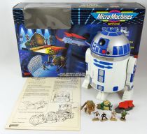 Star Wars - Galoob Micro Machines - R2-D2 / Jabba\'s Palace Transforming Playset