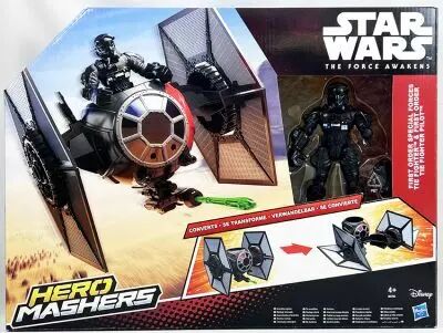 Star Wars Hero Mashers Multi Pack – 4 Figure Snodabili E Intercambiabili Con Accessori - 4