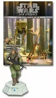 Star Wars - Jeux d\'Echec Altaya - #14 Commando rebelle - Pion blanc