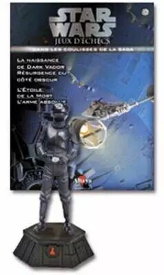 Star Wars - Jeux d\'Echec Altaya - #32 Imperial Gunner - Pion noir
