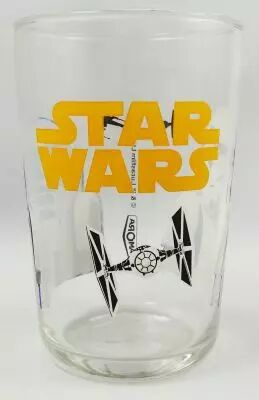 Star Wars - Mustard Glass R2-D2 & Stormtrtooper