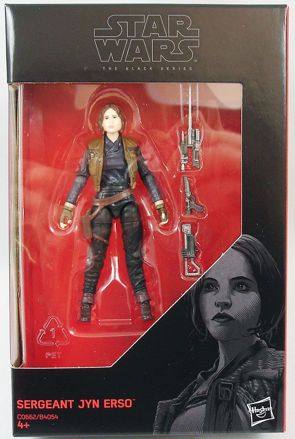 Details about   Star Wars Rogue One Sergent Jyn Erso-HASBRO Black Series 3.75" Figure 