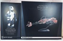 Star Wars - Sideshow Collectibles Sixth Scale - Scout Trooper (SS100103) & Speeder Bike (SS100121)