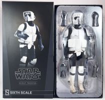 Star Wars - Sideshow Collectibles Sixth Scale - Scout Trooper (SS100103) & Speeder Bike (SS100121)