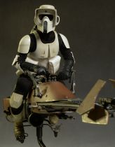 Star Wars - Sideshow Collectibles Sixth Scale - Scout Trooper (SS100103) & Speeder Bike (SS100121)