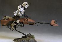 Star Wars - Sideshow Collectibles Sixth Scale - Scout Trooper (SS100103) & Speeder Bike (SS100121)