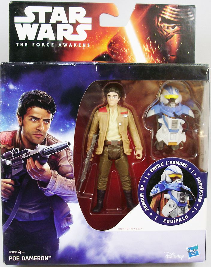 STAR WARS ARMOUR UP POE DAMERON THE FORCE AWAKENS NEW IN HAND EPVII RESISTANCE 