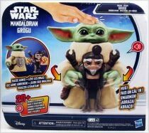 Star Wars : The Mandalorian & Grogu - Hasbro - Huggin\' Grogu & Anzellan - Figurine parlante 17cm
