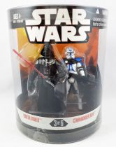 Star Wars (30th Anniversary) - Hasbro - \ Order 66\  Darth Vader & Commander Bow