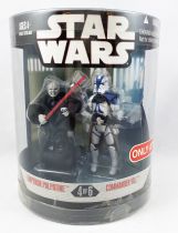 Star Wars (30th Anniversary) - Hasbro - \ Order 66\  Emperor Palpatine & Commander Vill (Target exclusive)