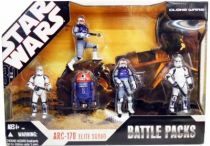 Star Wars (30th Anniversary) - Hasbro - ARC-170 Fighter + ARC-170 Elite Squad (Battle Packs)