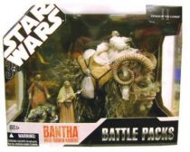 Star Wars (30th Anniversary) - Hasbro - Bantha with Tusken Raiders (Battle Packs)