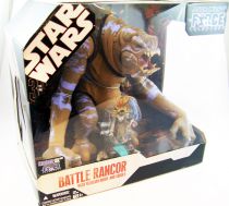 Star Wars (30th Anniversary) - Hasbro - Battle Rancor with Felucian Rider and Saddle (The Force Unleashed)