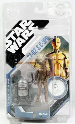 Star Wars (30th Anniversary) - Hasbro - R2-D2 & C-3PO (R. McQuarrie Signature Series) Star Wars Celebration IV