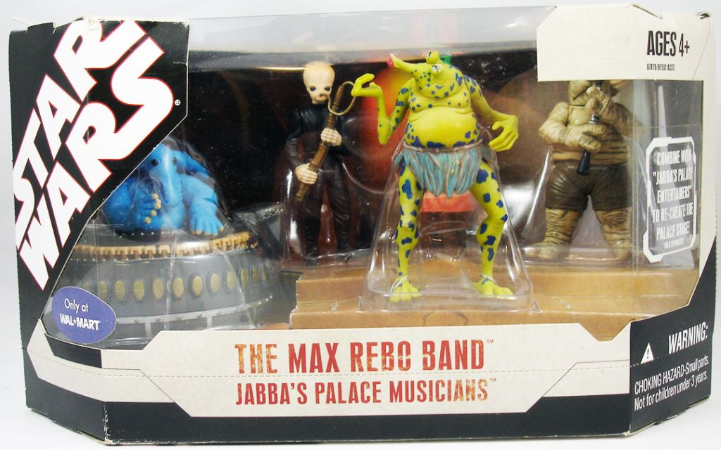 Star Wars Plüsch Max Rebo Band mit Sound