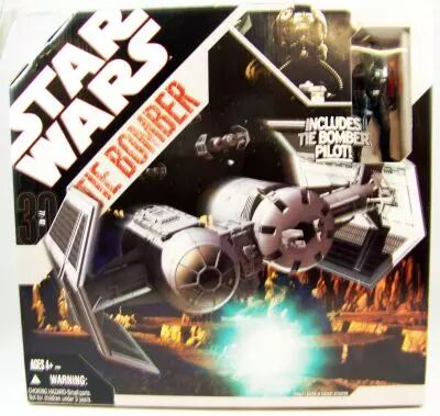 Star Wars (30th Anniversary) - Hasbro - TIE Bomber (includes TIE Bomber Pilot) occasion en boite