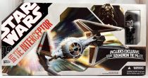 Star Wars (30th Anniversary) - Hasbro - TIE Interceptor Elite (includes 181st Squadron TIE Pilot)