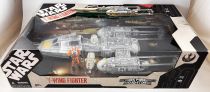 Star Wars (30th Anniversary) - Hasbro - Y-Wing Fighter (includes Y-wing Pilot & R5-F7) loose with box