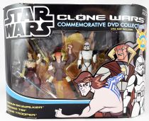 Star Wars (Cartoon Network Clone Wars) - Hasbro - Anakin Skywalker, Saesee Tiin, Clone Trooper