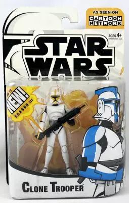 Star Wars (Cartoon Network Clone Wars) - Hasbro - Clone Trooper Yellow