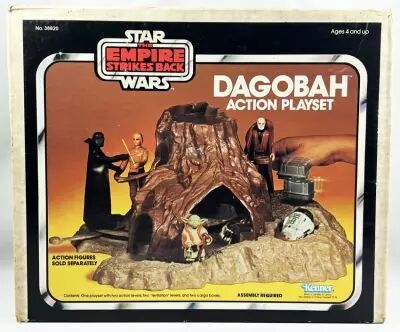 Star Wars (Empire strikes back) 1980 - Kenner - Dagobah Action Playset