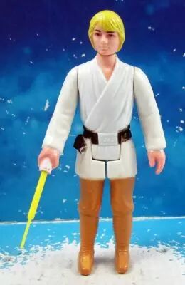 Star Wars (La Guerre des Etoiles) - Kenner - Luke Skywalker (Cheveux Blonds) Taiwan COO