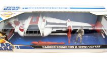 Star Wars (Legacy Collection) - Hasbro - Dagger Squadron B-Wing Fighter (includes Lt. Pollard pilot)