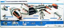 Star Wars (Legacy Collection) - Hasbro - Dagger Squadron B-Wing Fighter (includes Lt. Pollard pilot)