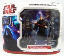 Star Wars (Legacy Collection) - Hasbro - Emperor Palpatine with Shadow Stormtroopers (Force Unleashed) Commemorative Collection