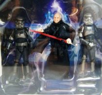 Star Wars (Legacy Collection) - Hasbro - Emperor Palpatine with Shadow Stormtroopers (Force Unleashed) Commemorative Collection