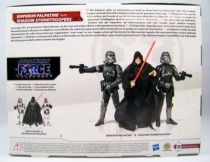 Star Wars (Legacy Collection) - Hasbro - Emperor Palpatine with Shadow Stormtroopers (Force Unleashed) Commemorative Collection