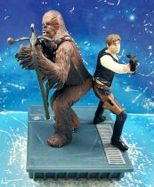 Star Wars (Loose) - Kenner/Hasbro - Han Solo & Chewbacca (Death Star Escape - 25th Anniversary) POTJ