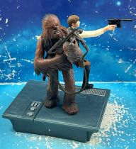 Star Wars (Loose) - Kenner/Hasbro - Han Solo & Chewbacca (Death Star Escape - 25th Anniversary) POTJ