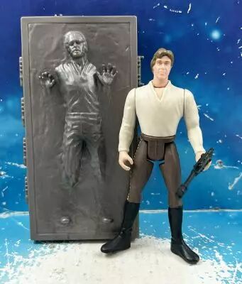 Star Wars (Loose) - Kenner/Hasbro - Han Solo (In Carbonite Block) POTF2