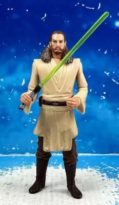 Star Wars (Loose) - Kenner/Hasbro - Qui-Gon Jinn (Jedi Duel)