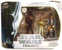 Star Wars (Original Trilogy Collection) - Hasbro - Han Solo, Princess Leia & Chewbacca (Commemorative Trilogy DVD Collection)