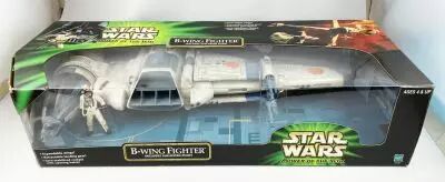 Star Wars (Power of the Jedi) - Hasbro - B-Wing Starfighter w/Sullustan Pilot