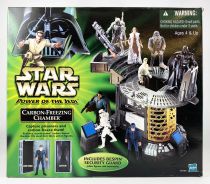 Star Wars (Power of the Jedi) - Hasbro - Carbon-Freezing Chamber (included Bespin Security Guard)