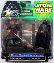 Star Wars (Power of the Jedi) - Hasbro - Darth Maul & Dart Vader (Masters of the Dark Side)