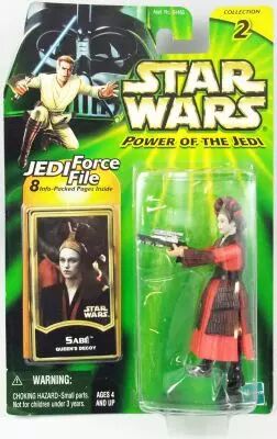 Star Wars (Power of the Jedi) - Hasbro - Sab� (Queen\'s Decoy)